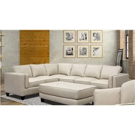 USA Pebble Bone Sectional